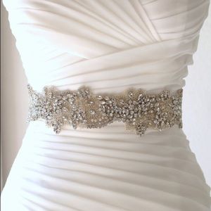 Swarovski crystal wedding belt